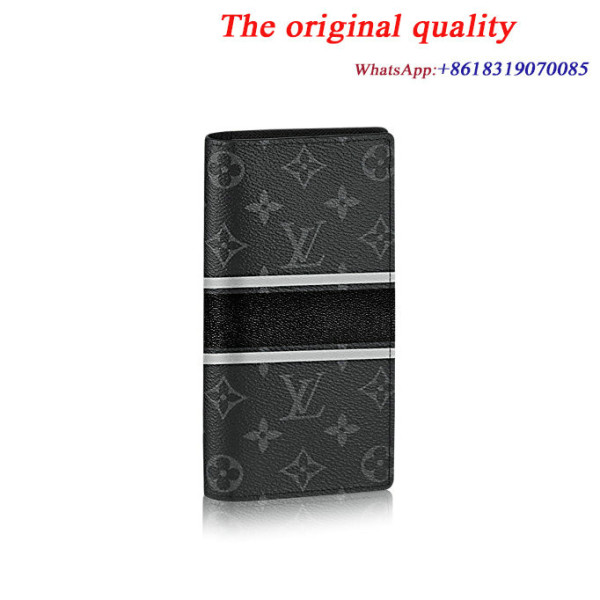 Louiis Vuittonn-brazza-wallet-monogram-eclipse-M64438 MX7061966