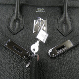 Hermes Birkin 35CM  Handbag Black