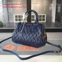 Miu Miuu original MATELASSE 27CM Top handle bag JLY6010602