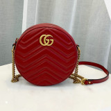 Gucci GG Marmont mini round shoulder bag 550154 59EY9022365