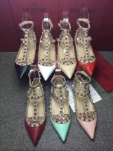 Valentino Garavani Rockstud calfskin Flat 9031044