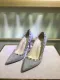 Valentino Garavani Rockstud Suede Leather high heel 95MM 9031023