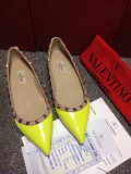 Valentino Garavani Rockstud Patent Leather Flat 9031038