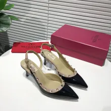 Valentino Garavani Rockstud Patent Leather sandal 65MM 9031232