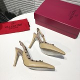 Valentino Garavani Rockstud Calfskin sandal 95MM 9031241