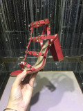 Valentino Garavani Rockstud calfskin high heel 95MM 9031051