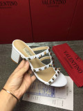 Valentino Garavani Rockstud Calfskin 65MM heel sandal 8031068