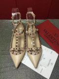 Valentino Garavani Rockstud calfskin Flat 9031044