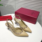 Valentino Garavani Rockstud Calfskin sandal 65MM 9031242