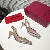 Valentino Garavani Rockstud Calfskin sandal 65MM 9031242