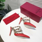 Valentino Garavani Rockstud Calfskin sandal 95MM 9031221