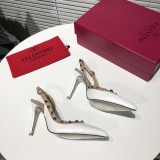 Valentino Garavani Rockstud Calfskin sandal 95MM 9031241