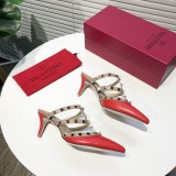 Valentino Garavani Rockstud Calfskin sandal 65MM 9031222