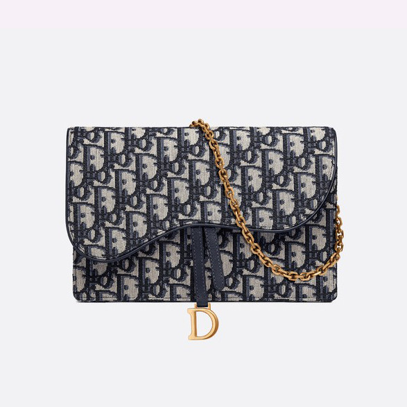 DIOR OBLIQUE SADDLE CLUTCH BF60 9031412