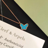 Van Cleef & Arpels Sweet Alhambra butterfly pendant 9031801