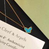 Van Cleef & Arpels Sweet Alhambra butterfly pendant 9031801