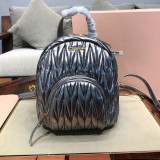 Miumiu 4 colors lambskin Matelasse mini Backpack JLY9042464