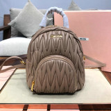 Miumiu 4 colors lambskin Matelasse mini Backpack JLY9042464