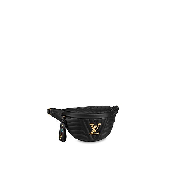 Louis vuitton 2 colors new Wave leather Belt bag 9050842