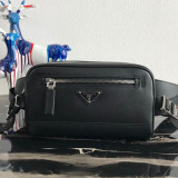 Prada original Saffiano men Belt bag 2V012 XM9052106