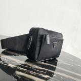 Prada original nylon men Belt bag 2V977 XM9052104