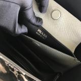 Prada original Saffiano Calfskin tote bag BN2838 XM9052216