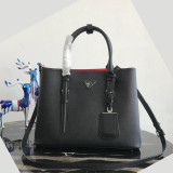 Prada original Saffiano Calfskin tote bag BN2838 XM9052216