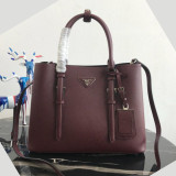 Prada original Saffiano Calfskin tote bag BN2838 XM9052216