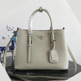 Prada original Saffiano Calfskin tote bag BN2838 XM9052216