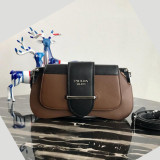 Prada original Calfskin Sidonie shoulder bag 1BD168 XM8052228