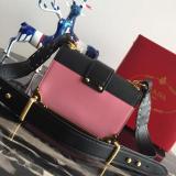 Prada original Cahier studded leather bag 1BD045 XM9052831