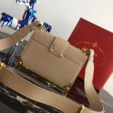 Prada original Cahier studded leather bag 1BD045 XM9052831