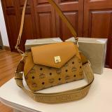 MCM Essential Crossbody in Visetos Original 9052912