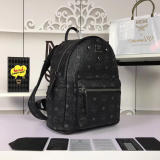 MCM 3 colors Stark Classic Backpack in Visetos Small Backpack BH9061902