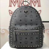 MCM 6 Colors Stark Side Studs Bebe Boo Backpack in Visetos BH9061908