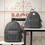 MCM 6 Colors Stark Side Studs Bebe Boo Backpack in Visetos BH9061908