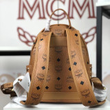 MCM 6 Colors Stark Side Studs Bebe Boo Backpack in Visetos BH9061908