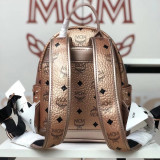 MCM 6 Colors Stark Side Studs Bebe Boo Backpack in Visetos BH9061908