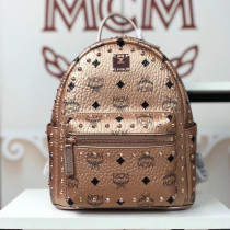 MCM 6 Colors Stark Side Studs Bebe Boo Backpack in Visetos BH9061908