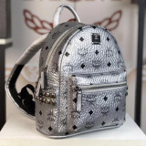 MCM 11 Colors Stark Side Studs Bebe Boo Backpack in Visetos BH9061915