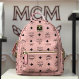 MCM 11 Colors Stark Side Studs Bebe Boo Backpack in Visetos BH9061915