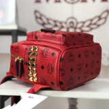 MCM 11 Colors Stark Side Studs Bebe Boo Backpack in Visetos BH9061915