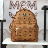 MCM 11 Colors Stark Side Studs Bebe Boo Backpack in Visetos BH9061915