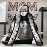 MCM 11 Colors Stark Side Studs Bebe Boo Backpack in Visetos BH9061915