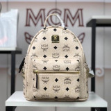 MCM 11 Colors Stark Side Studs Bebe Boo Backpack in Visetos BH9061915