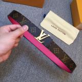 Louis vuitton original belt 6 colors 30mm MJ90624014