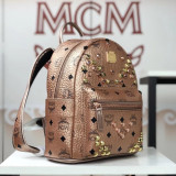 MCM 8 colors Stark Studs Backpack in Visetos BH9061942