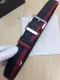 Prada original belt 6 colors 35mm MJ90624017