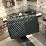 Saint Laurent Original college Large in Matelasse  “Y”  leather 392738 FT9070701