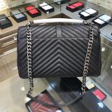 Saint Laurent Original college Large in Matelasse “Y” leather 392738 FT9070702